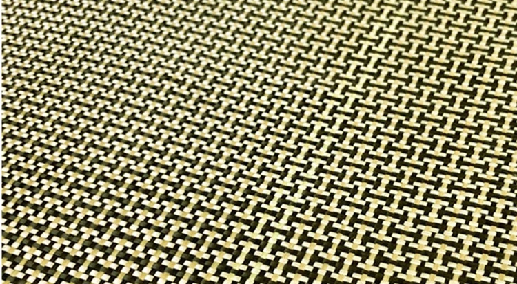 China Factory Carbon Dogbone Kevlar I-Shape H-Shape Aramid Hybrid Fabric for Sale