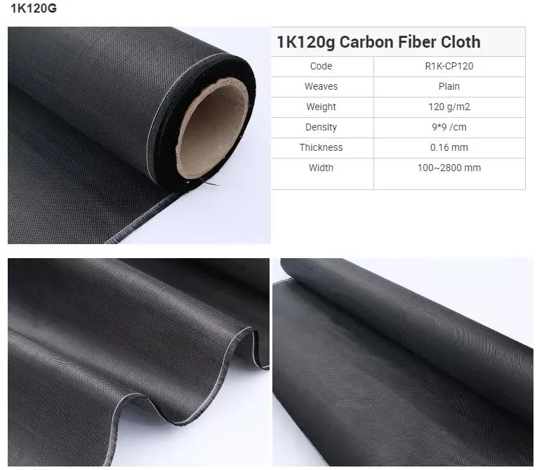 Carbon Fiber Cloth 3K Kevlar 1500d Twill Carbon Kevlar Hybrid Fabric