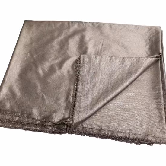 Top Selling Emf Protection Cotton Nylon Silver Fiber Fabric for Anti Radiation